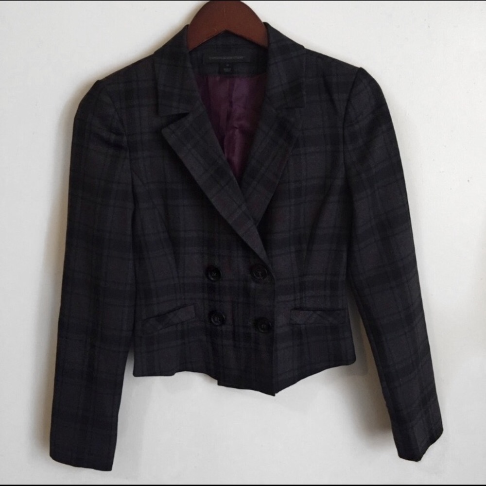 Check Print BLAZER by EXPRESS.